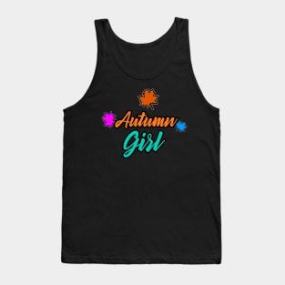 Autumn Girl Tank Top